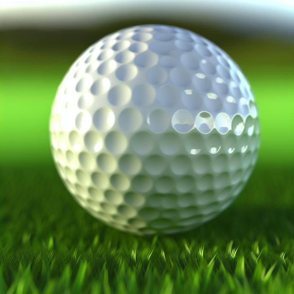 Single golf ball