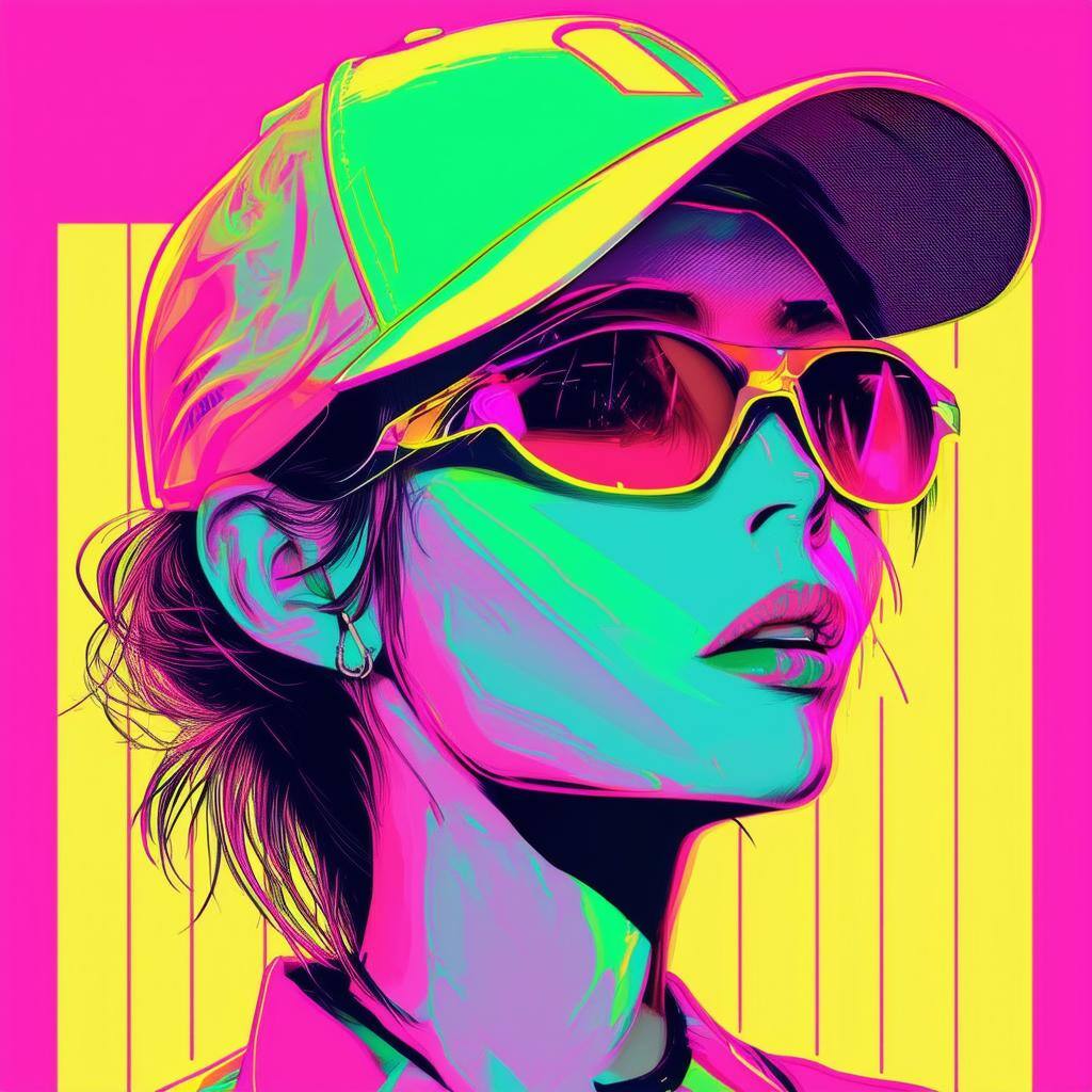 lady golfer head