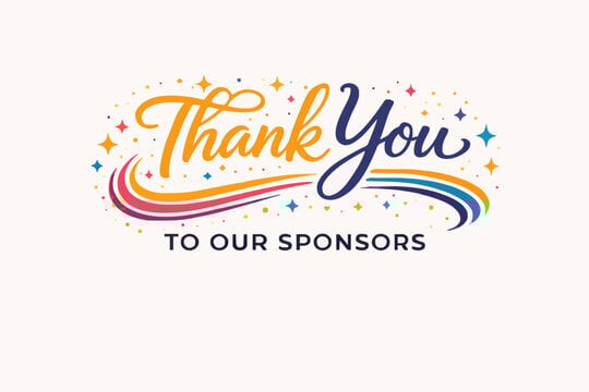 thank You sponsors